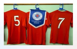 Custom printed A3 clubhouse large pennants for commemorative
events