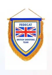 Personalised pennants with individual names and club crests