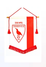 Personalised sports pennants for individual achievements and awards
