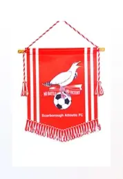 Promotional personalised pennants for branded marketing events